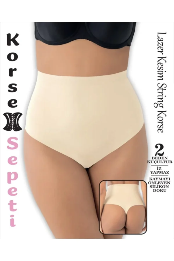 Korse Sepeti Lazer Kesim String Korse