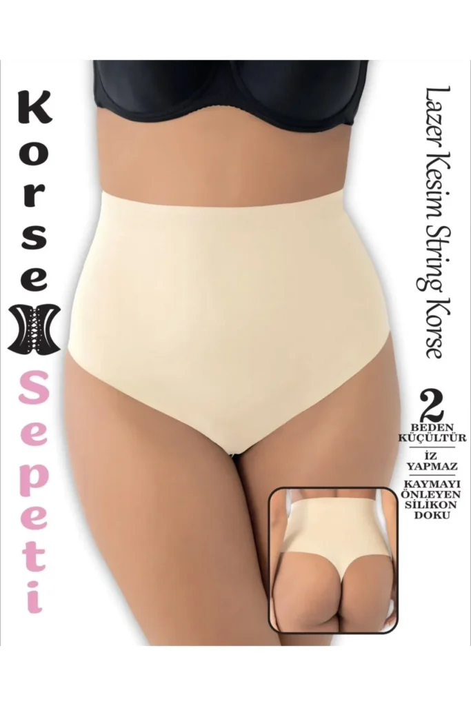 Korse Sepeti Lazer Kesim String Korse