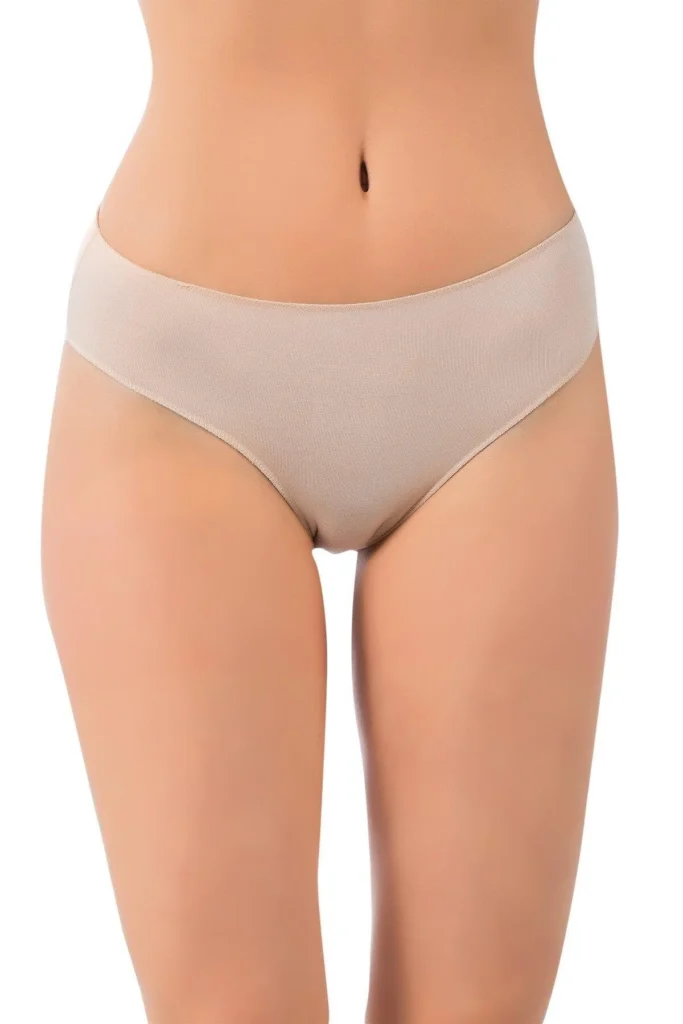 Lüx Drm 3150 Kadın Bambu Nefes Alan Kumaş Yüksek Bel Bikini 1 Adet