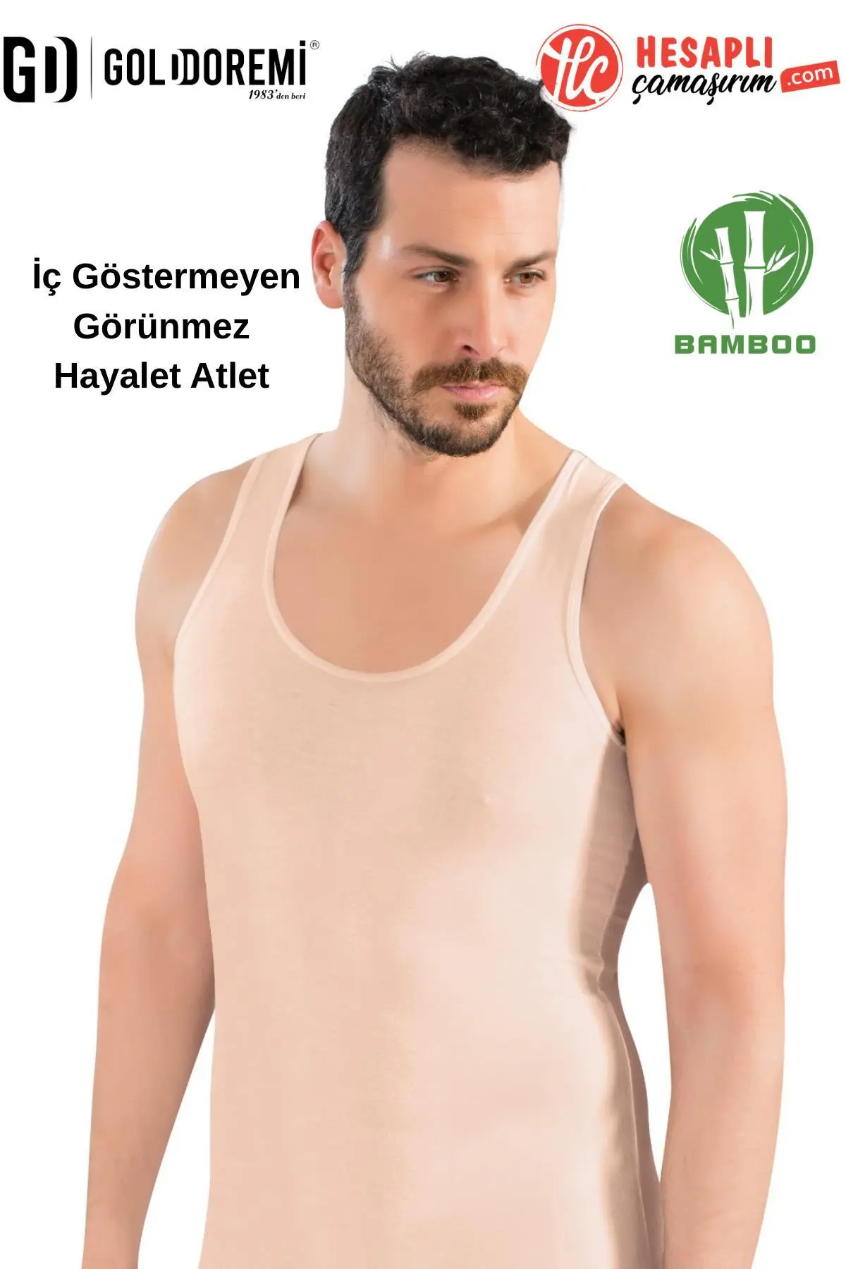 Lüx Drm Erkek Askılı Bambu Atlet - Görsel 2