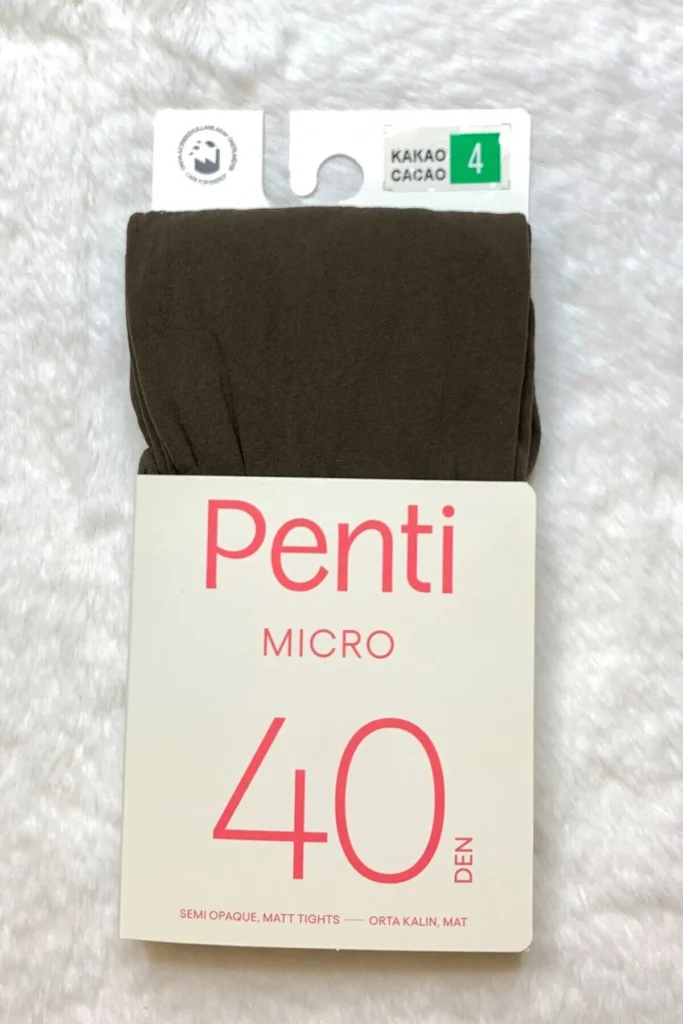Micro 40 (Mus) Düz 40 Denye Külotlu Çorap