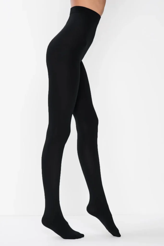Termal Siyah Rengi Külotlu Çorap