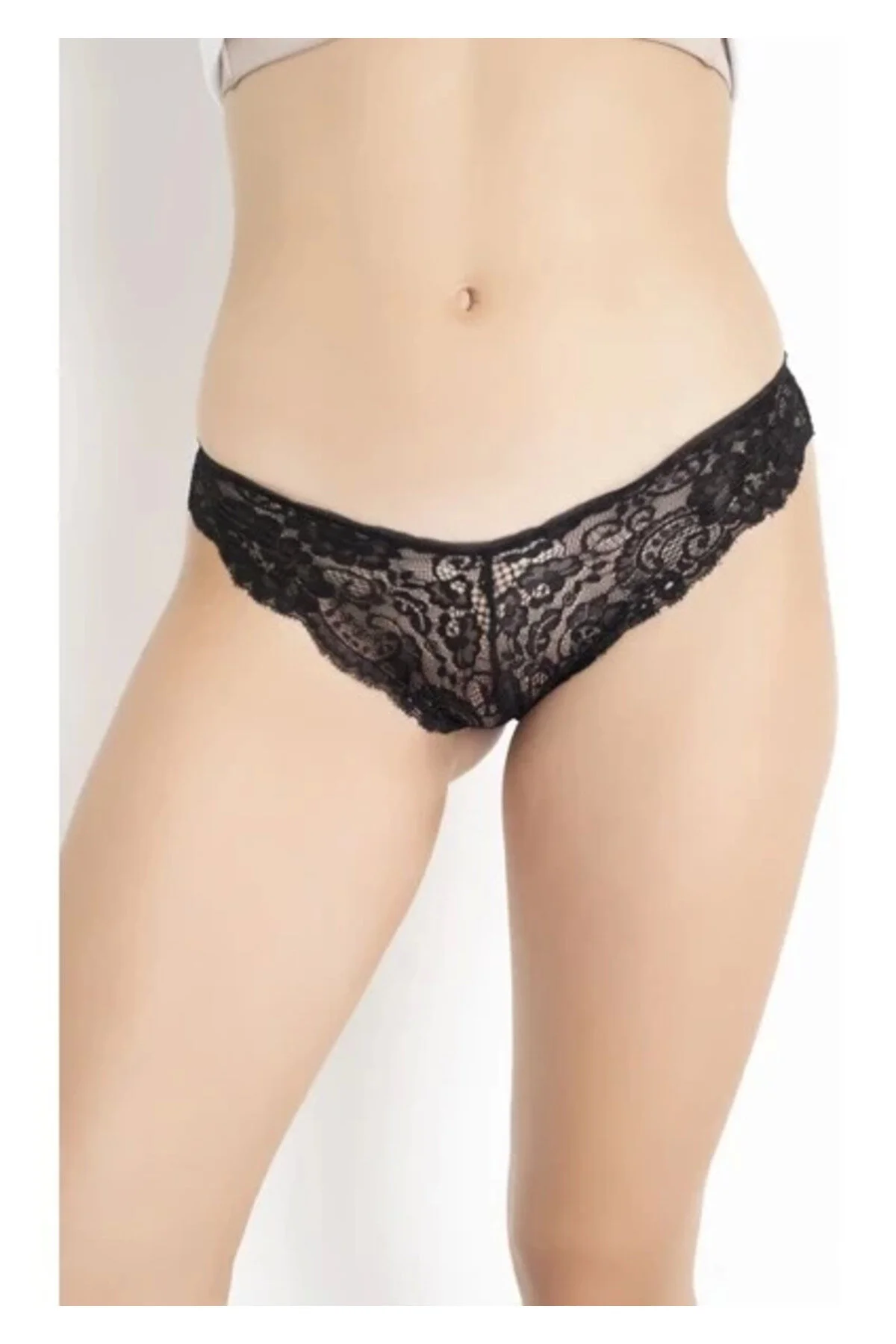 Kadın Dantelli Brazilian Bikini