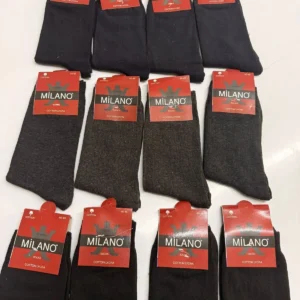 Milano Çorap Milano 12'li Erkek Soket Çorap Asorti
