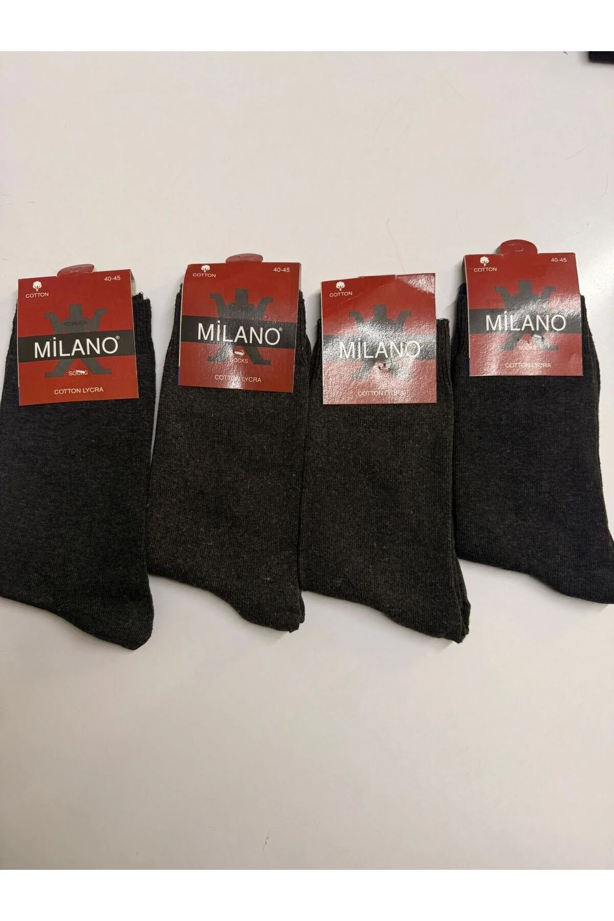 Milano Çorap Milano 12'li Erkek Soket Çorap Asorti - Görsel 3